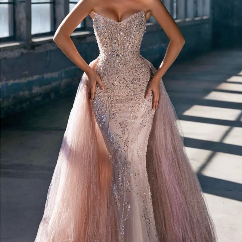 Mambo Couture Blush Gown